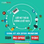 Cách đăng ký gói cước Data Plus DP100 Mobifone