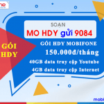 Đăng ký gói cước HDY Mobifone chỉ 1550.000đ/tháng
