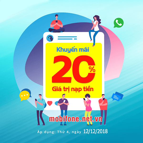 Mobifone khuyến mãi 12/12/2018 ưu đãi ngày vàng toàn quốc