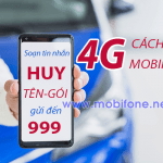 Hướng dẫn cách hủy 4G Mobifone - Hủy gia hạn gói 4G Mobifone mới nhất