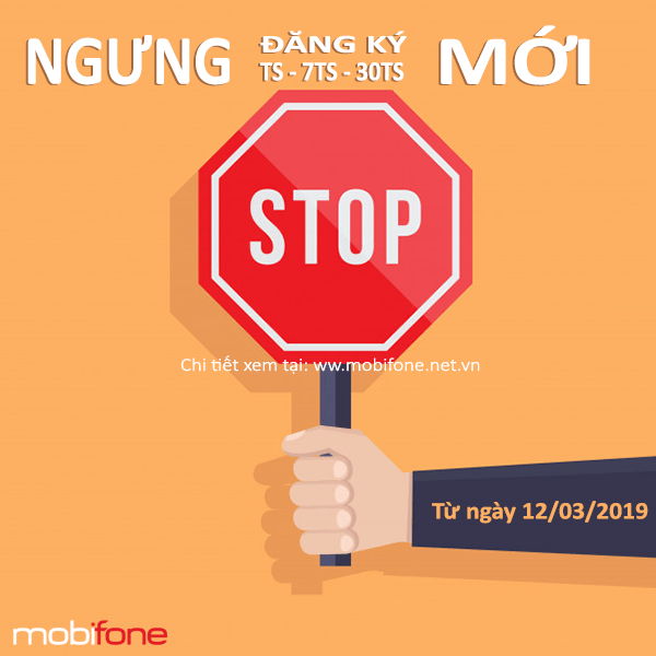 Ngưng đăng ký Thạch Sanh Mobifone từ 12/3/2019