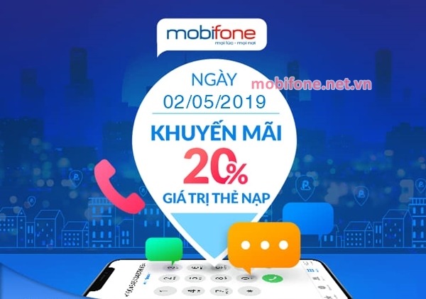 Mobifone khuyến mãi 2/5/2019 ưu đãi ngày vàng toàn quốc