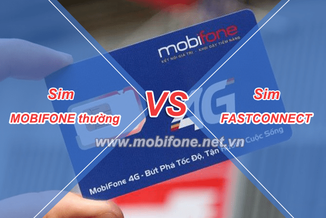 Sim Fast Connect Mobifone và sim thường khác nhau thế nào
