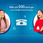 MPNT Mobifone miễn phí 500 phút gọi nội mạng đến 2 số Mobifone