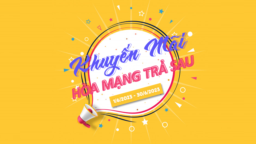 Mobifone khuyến mãi trả sau tháng 6/2023