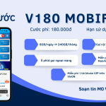 Đăng ký gói V180 Mobifone nhận 240GB, miễn phí gọi thoại