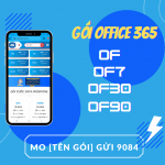 Đăng ký gói Office 365 Mobifone miễn phí data kèm tài khoản Office365 A3 bản quyền