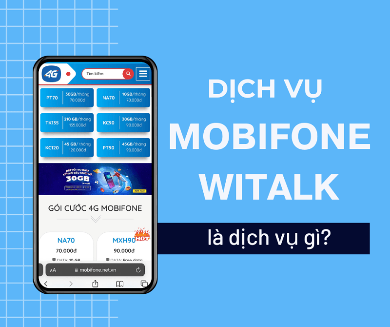 Dịch vụ Mobifone Witalk là gì?