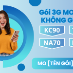 Danh sách các gói cước 3G Mobifone trọn gói data cực khủng