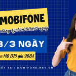 Đăng ký gói D15 Mobifone nhận ngay 3GB data giá chỉ 15.000đ/3 ngày