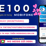 Đăng ký gói cước ME100 Mobifone có combo ưu đãi hấp dẫn