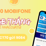 Gói cước NCT70 Mobifone miễn phí 30GB/tháng, miễn phí dùng NCT