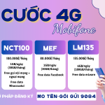 Danh sách các gói cước 4G Mobifone HOT được đăng ký nhiều nhất