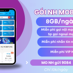 Gói cước NH Mobifone chỉ 10k ưu đãi 8GB, miễn phí gọi, nhắn tin và tài khoản NCT