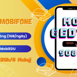 Đăng ký gói 6ED70 Mobifone chu kỳ 6 tháng ưu đãi 180GB, Free dùng MobiEdu