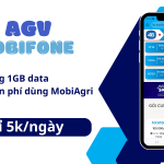 Đăng ký gói cước AGV Mobifone chỉ 5k có ngay 1GB, Free dùng MobiAgri