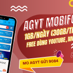 Đăng ký gói AGYT Mobifone chỉ 80k có ngay 30GB, Free dùng Youtube MobiAgri