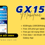 Đăng ký gói cước GX159 Mobifone có 180GB data và gọi miễn phí 30 ngày