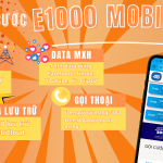 Đăng ký gói E1000 Mobifone ưu đãi 50GB/ngày, miễn phí gọi thoại, miễn phí MXH