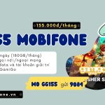 Cách đăng ký gói cước GG155 Mobifone miễn phí 180GB data, gọi và chơi game