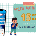 Đăng ký gói ME15 Mobifone ưu đãi 15GB chỉ 15k/3 ngày