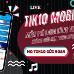 Đăng ký gói TIK10 Mobifone miễn phí data dùng Tiktok