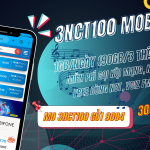 Đăng ký gói 3NCT100 Mobifone 3 tháng dùng 90GB data, miễn phí gọi và dùng NhacCuaTui