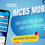 Gói cước MCB5 Mobifone miễn phí 6GB data, và 30GB lưu trữ MobiCloud