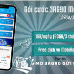 Đăng ký gói 3AG90 Mobifone miễn phí 90GB data, miên phí tài khoản MobiAgri