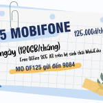 Đăng ký gói cước OF125 Mobifone nhận 180GB/tháng, miễn phí hệ sinh thái MobiEdu