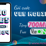 Gói cước VE5 Mobifone chỉ 5k/ngày tặng 700MB và miễn phí VieOn