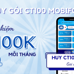 Cách hủy gói CT100 Mobifone bằng tin nhắn đến tổng đài 999