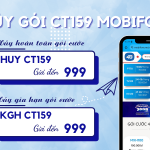 Hủy gói cước CT159 Mobifone đơn giản chỉ với 1 cú pháp