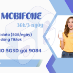 Gói cước 5G3D Mobifone chỉ với 30k có ngay 24GB data