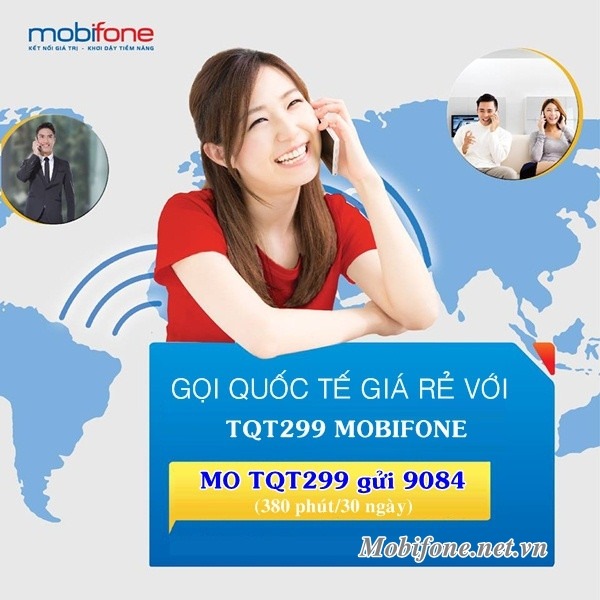 Đăng ký gói TQT299 Mobifone giá 299.000đ