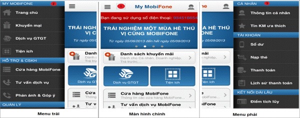 ứng dụng My Mobifone