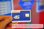 Cước phí đổi sim 4G Mobifone tại cửa hàng là bao nhiêu?