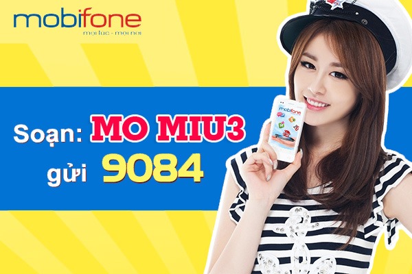 Gói cước MIU3 Mobifone